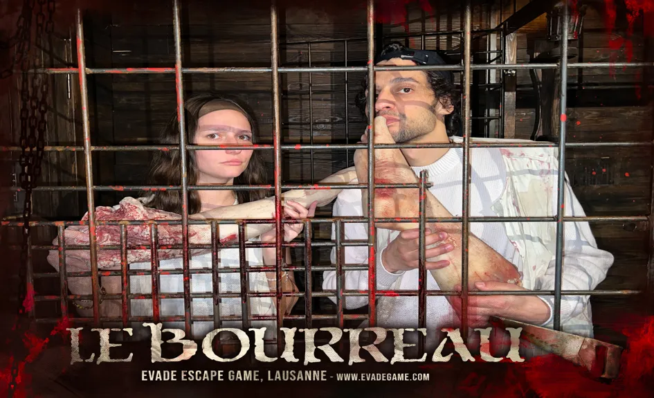 Evade Escape Game Lausanne et Genève Le Bourreau team 2