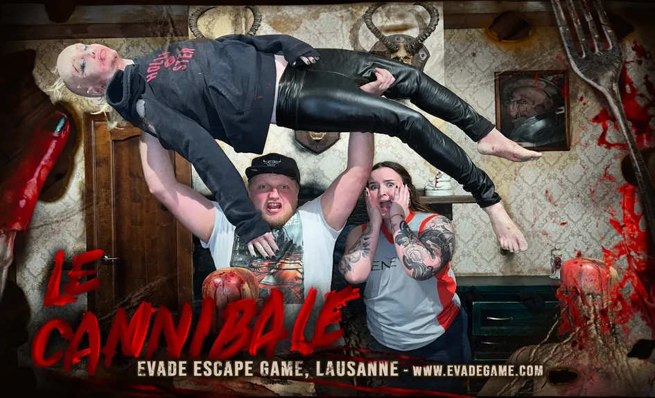 Evade Escape Game Lausanne et Genève Cannibale Team 2